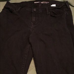 Old Navy curvy/profile, mid-rise